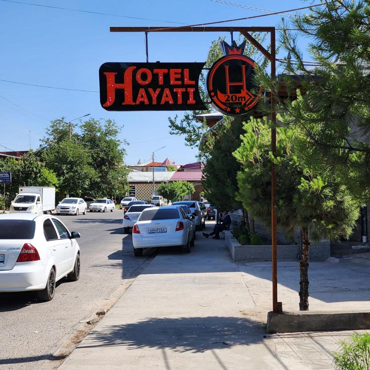 Hayati Hotel Samarkand Exterior foto